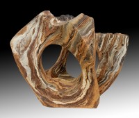 SCENT OF WET SOIL (Olor a tierra mojada)  by Juan Ramon Gimeno - (2013) 23. 5/8 “ x 17. 3/4”  x 18 .1/2” Ceramic sculpture 